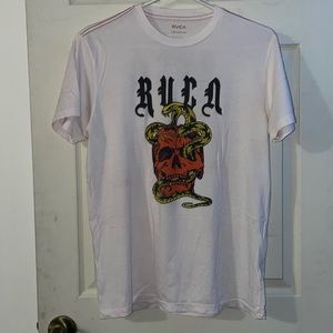 RVCA vintage dye pink shirt
